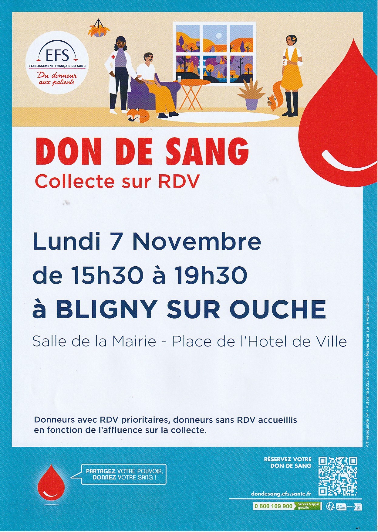 affiche don du sang