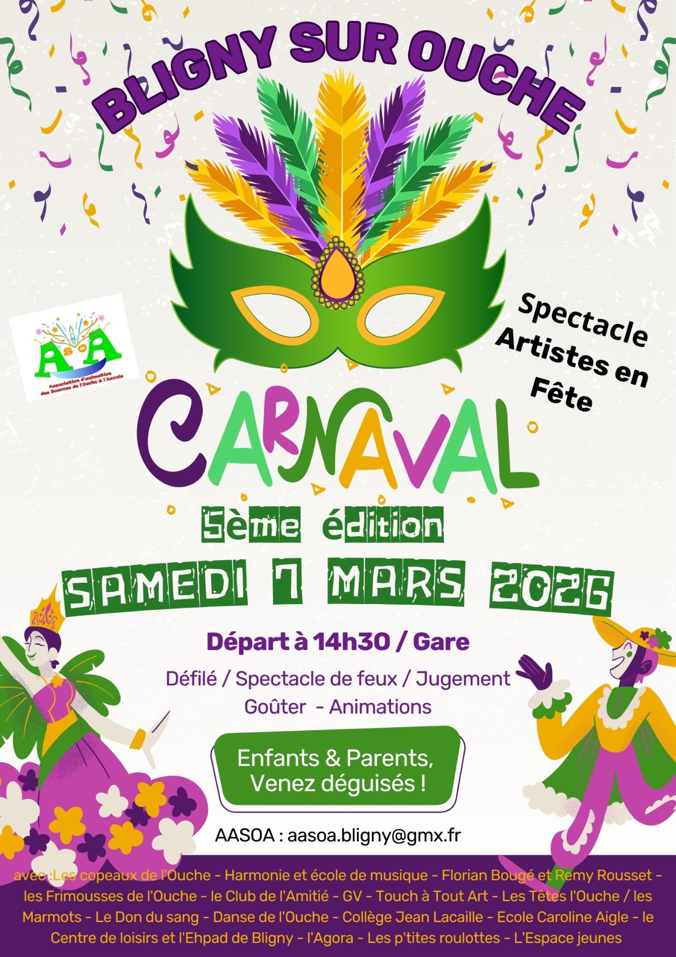 carnaval bligny sur ouche 5eme édition
