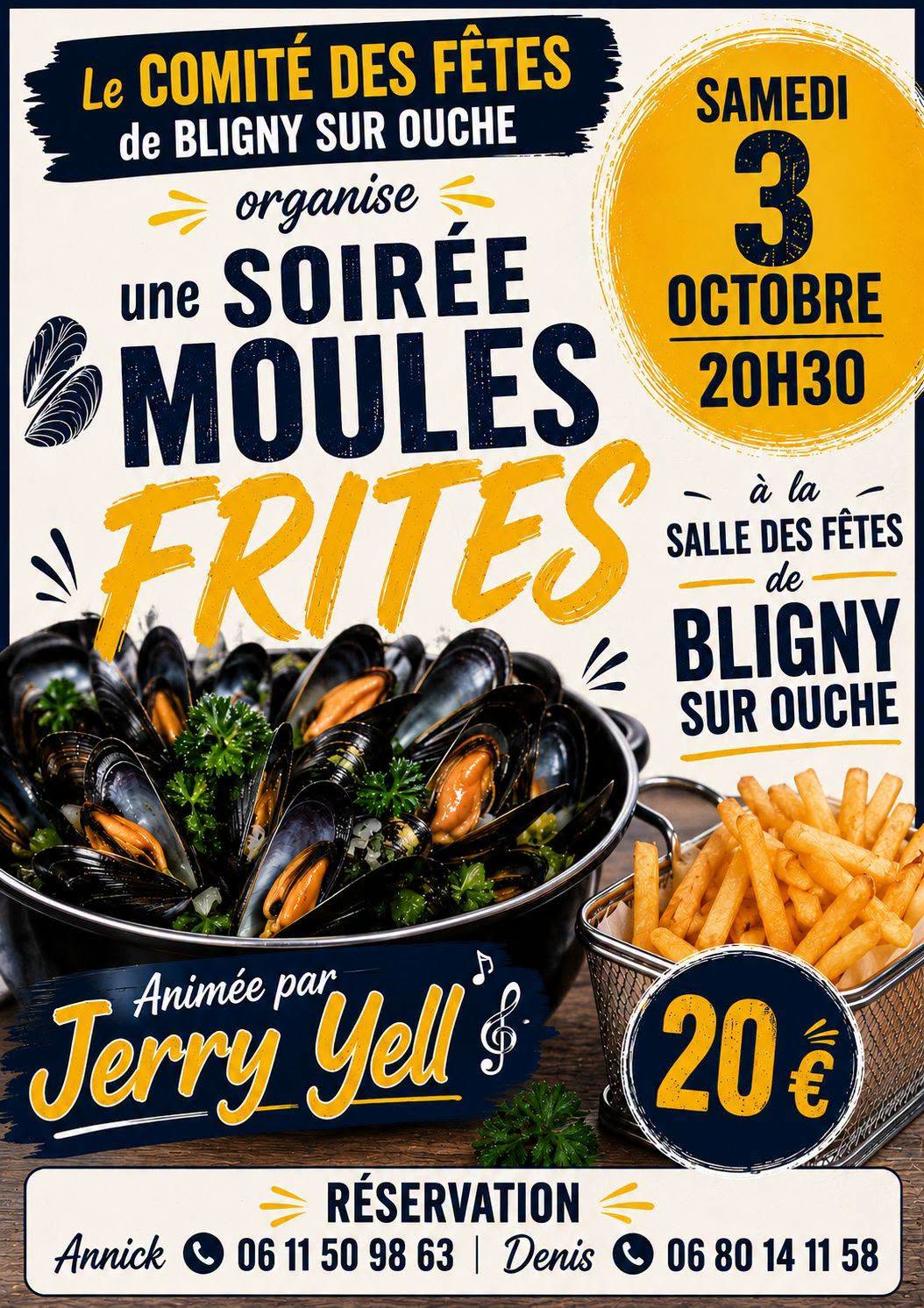 moules frites comité des fêtes