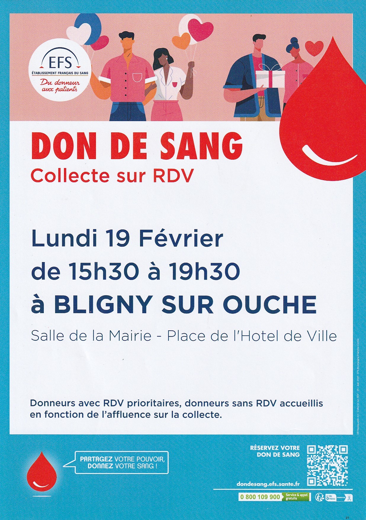 affiche don du sang