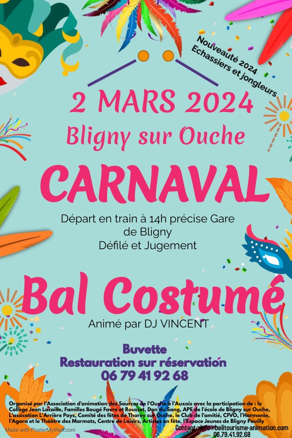 affiche carnaval