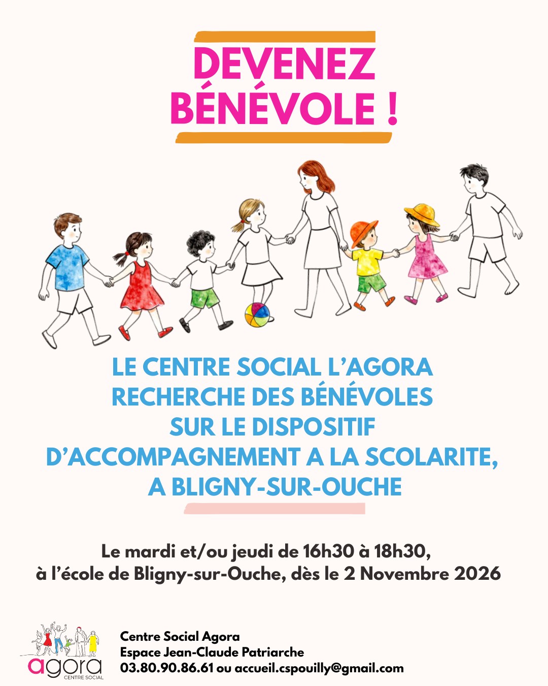 bénévoles pour l'aide aux devoirs