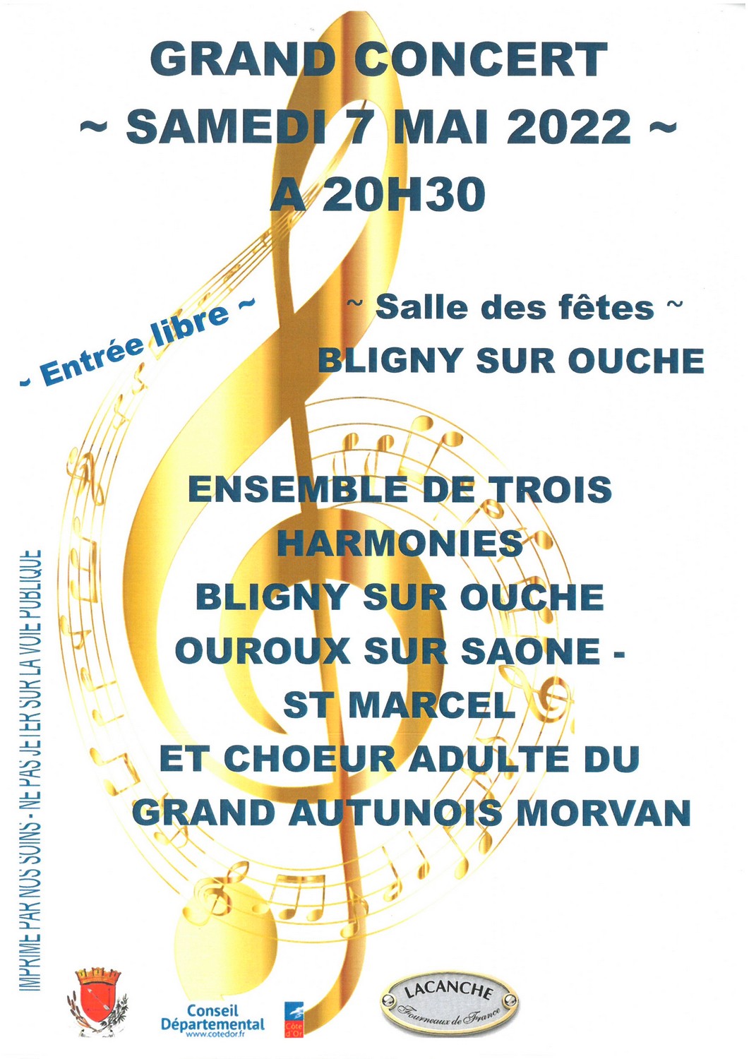 100 ans de l'harmonie de Bligny sur Ouche