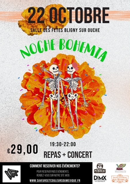 repas concert noche bohemia