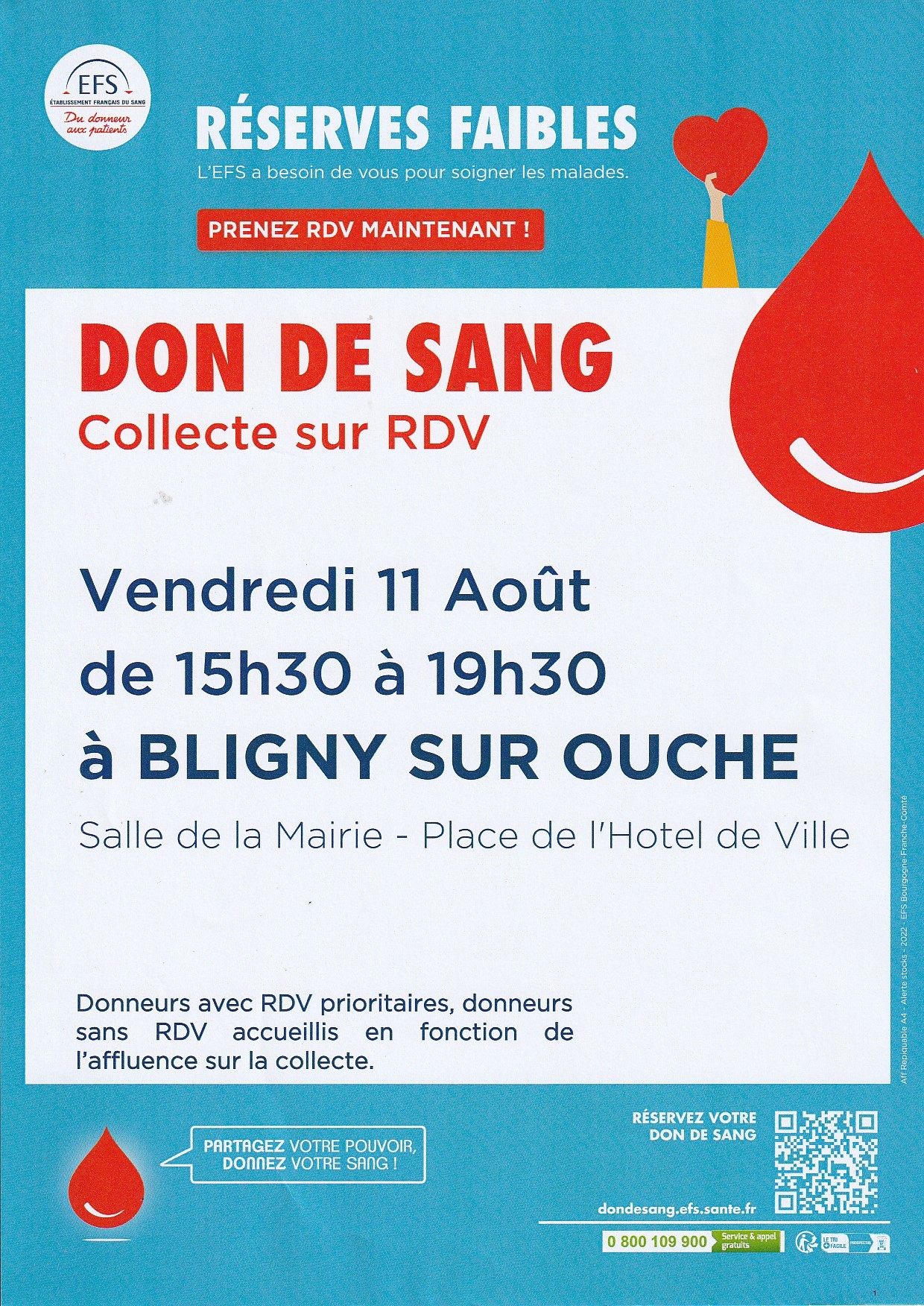 affiche don du sang