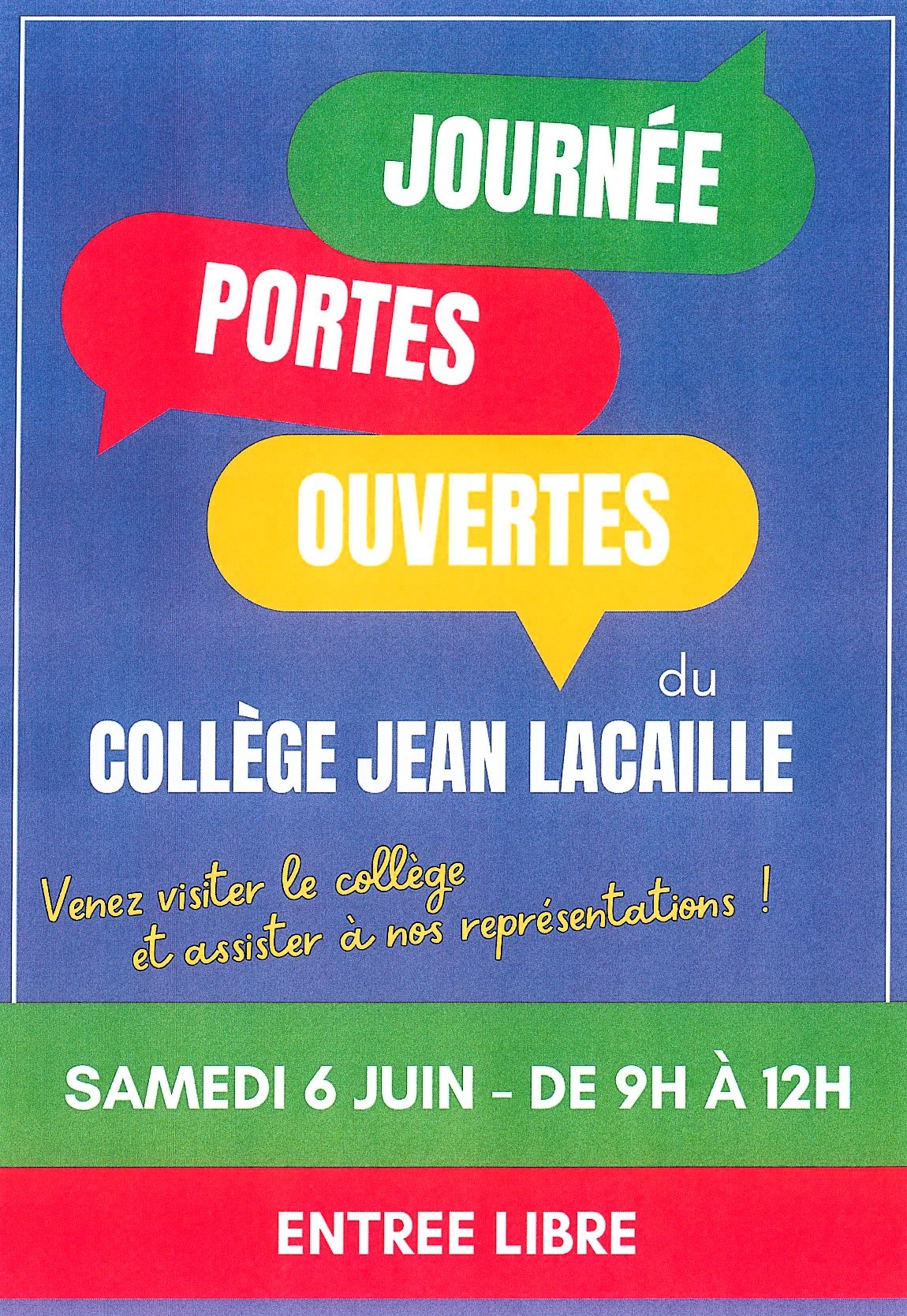 portes ouvertes collège jean lacaille bligny sur ouche