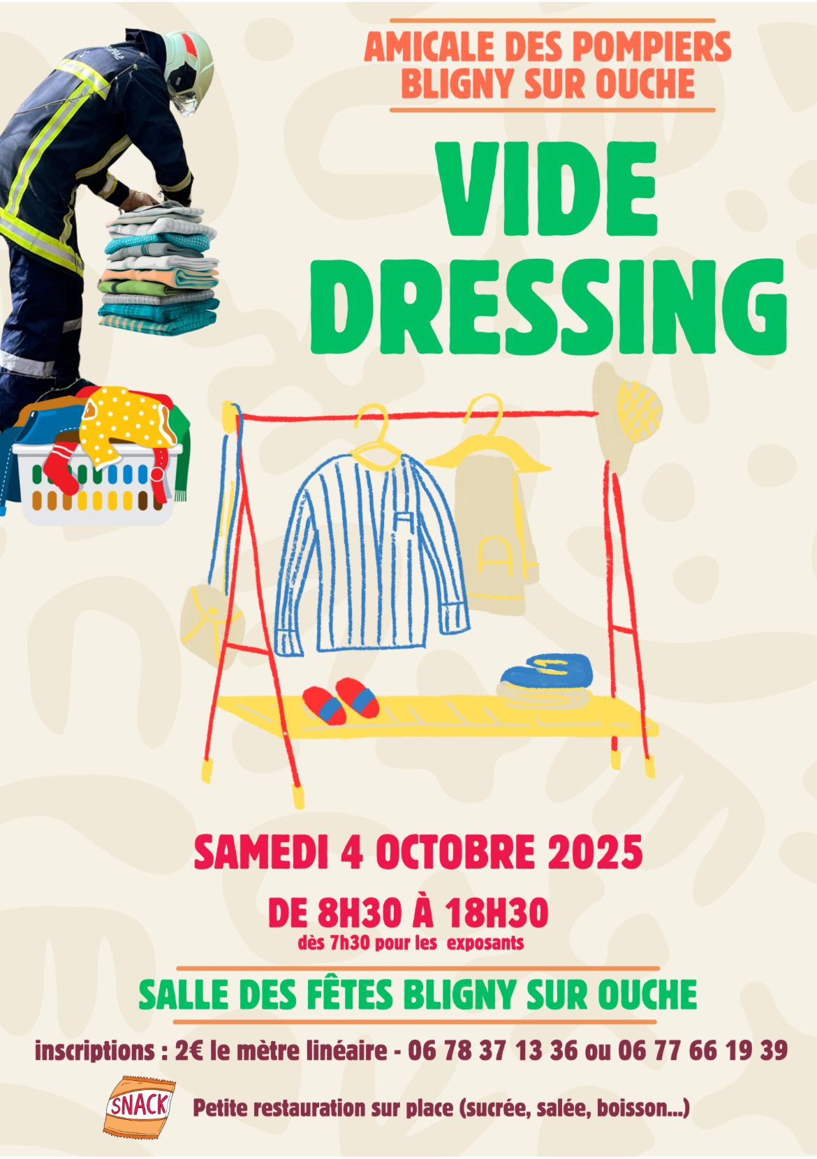 vide dressing pompiers