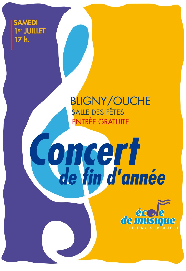 affiche concert