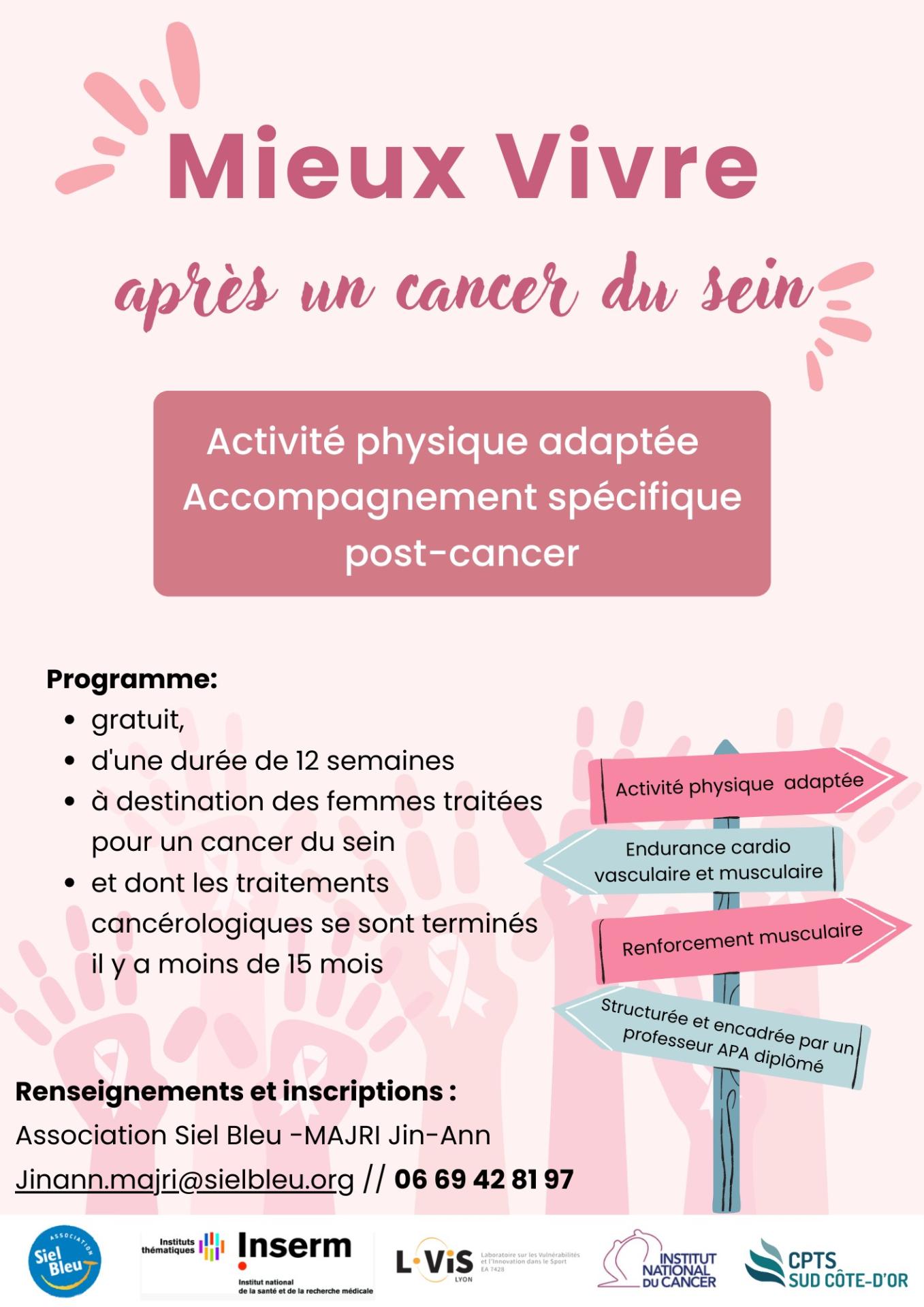 mieux vivre après un cancer du sein