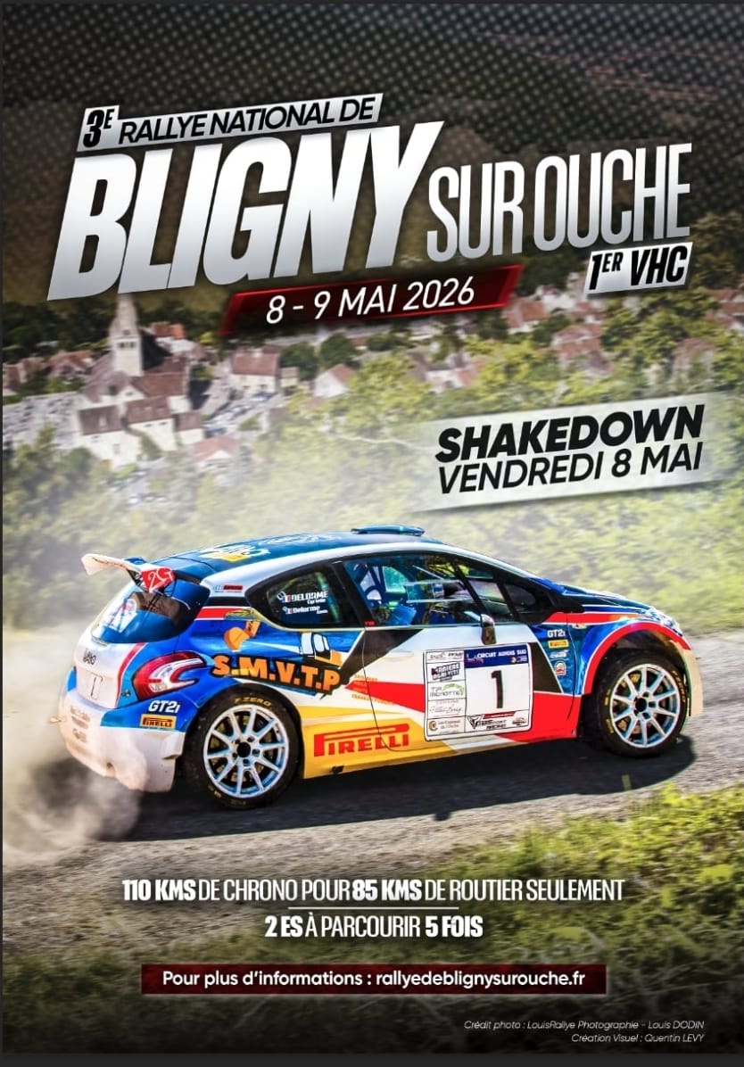 rallye automobile Bligny sur Ouche