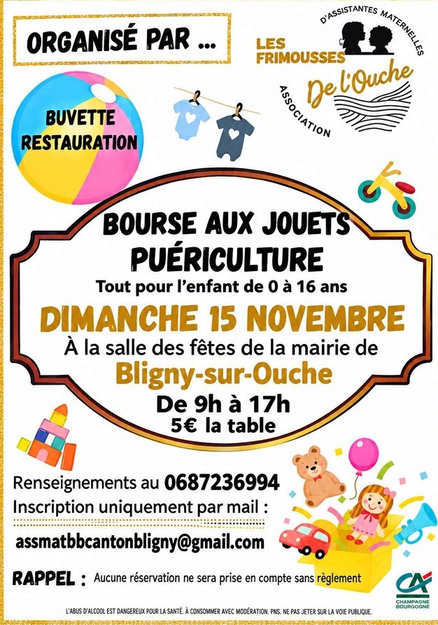 affiche bourse jouet