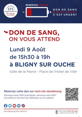 affiche don du sang