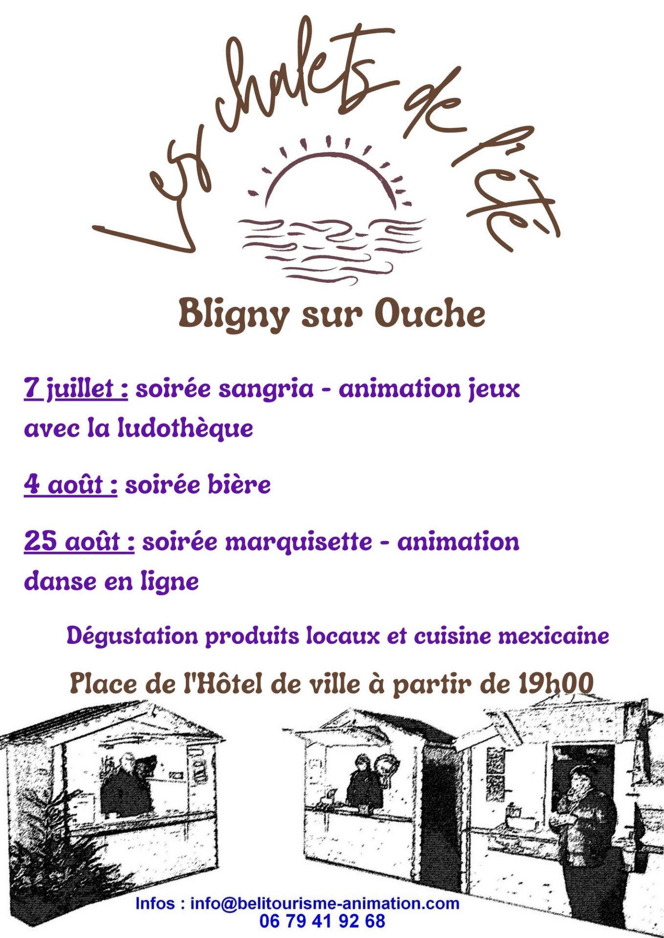 chalets de l'été soirée à thème et dégustation